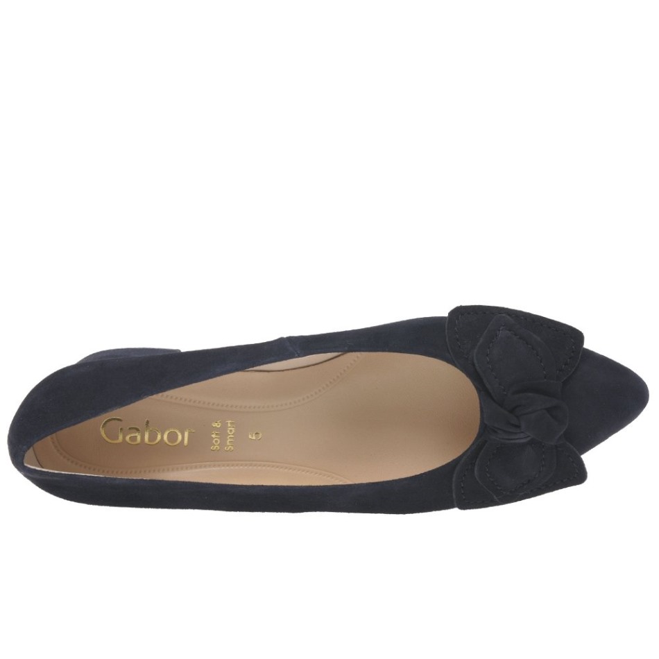 Hooty Dames Escarpins Suède Atlantique Gabor | Exclusif